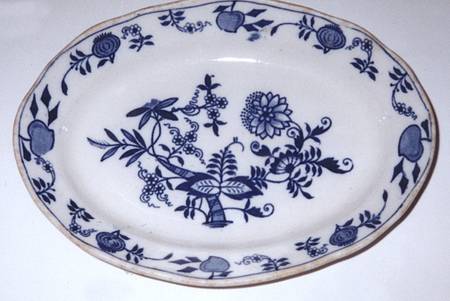 Blue Meissen by England