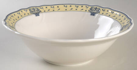 Blue Baskets 9" Round Vegetable Bowl