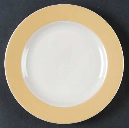 Mica Honey Gold Salad Plate