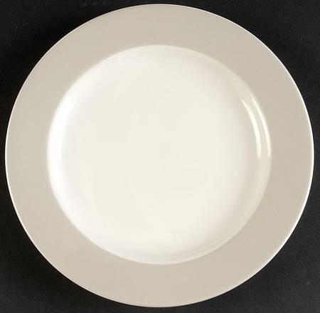 Mica Taupe Salad Plate