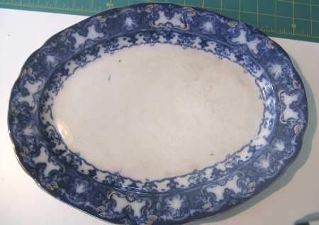 Watteau 14" Oval Serving Platter