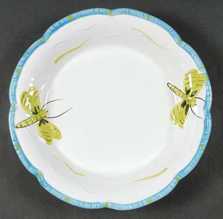 Pond Collection White Dinner Plate