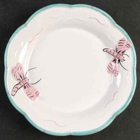 Pond Collection White Salad/Dessert Plate