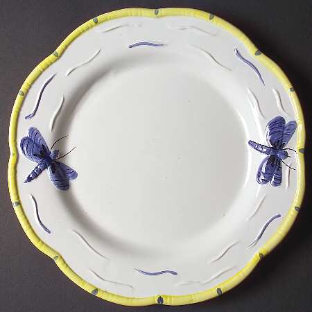 Pond Collection White 12" Chop Plate (Round Platter)