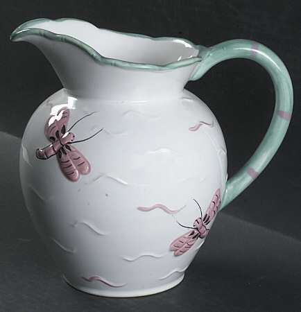 Pond Collection White Pitcher
