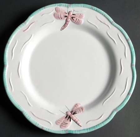 Pond Collection White 12" Chop Plate (Round Platter)