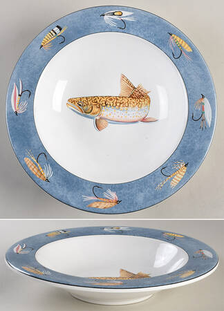 Fin & Feather 10" Individual Pasta Bowl