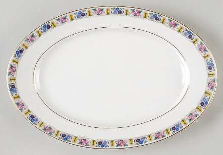 Printemps 12" Oval Serving Platter