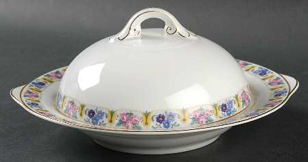 Printemps Round Covered Butter by Epiag