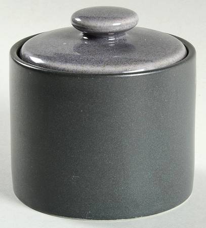 Zoom Purple Sugar Bowl & Lid