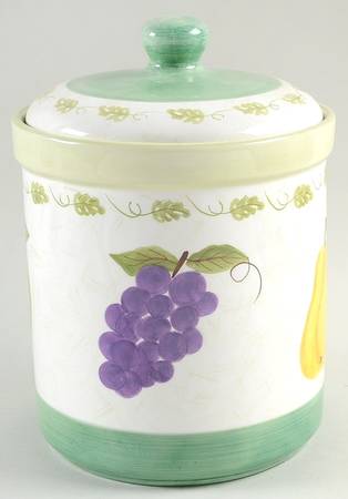 Frutta Cookie Jar & Lid by Epoch