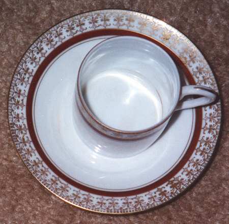 EPI248 Flat Cup & Saucer Set
