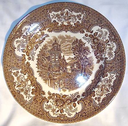 Renaissance Brown Dinner Plate