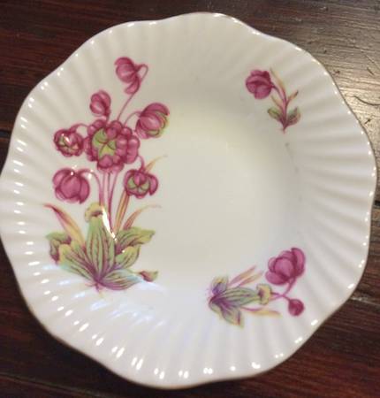Canadian Provincial Flowers Saucer for Footed Cup
