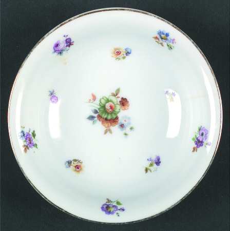 1088 (Center Floral) Fruit/Dessert (Sauce) Bowl