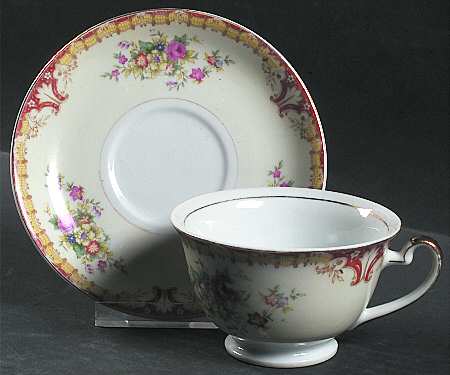 ESO19 Footed Cup & Saucer Set