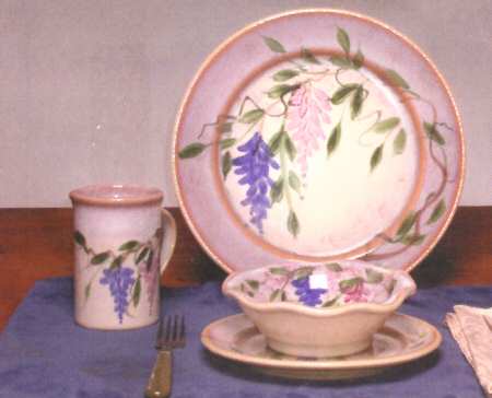 Wisteria Dinner Plate