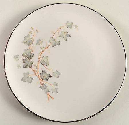EMB76 (Platinum Trim) Salad Plate