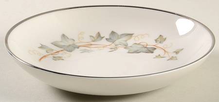 EMB76 (Platinum Trim) Fruit/Dessert (Sauce) Bowl