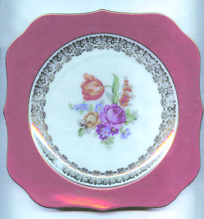 EPI265 Square Salad Plate