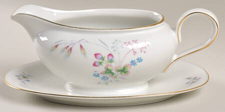 WIG1616 Gravy Boat with Attached Underplate