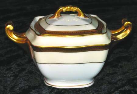 Detroit Sugar Bowl & Lid