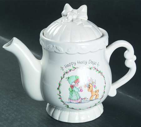 Happy Holly Days Teapot & Lid