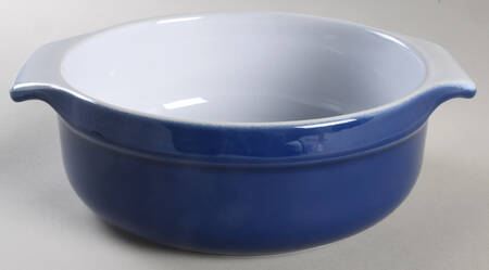 Azur (Blue) 2 Qt Round Covered Casserole No Lid