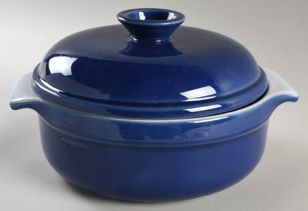 Azur (Blue) 2 Qt Round Covered Casserole