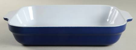 Azur (Blue) 15" Rectangular Baker