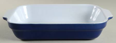 Azur (Blue) 13"  Rectangular Baker