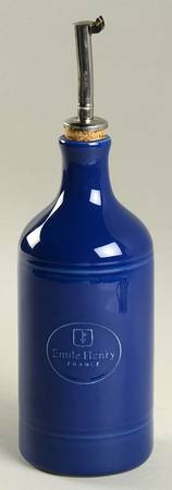 Azur (Blue) Oil Cruet with Drizzle Spout