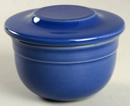 Azur (Blue) Covered Butter Pot