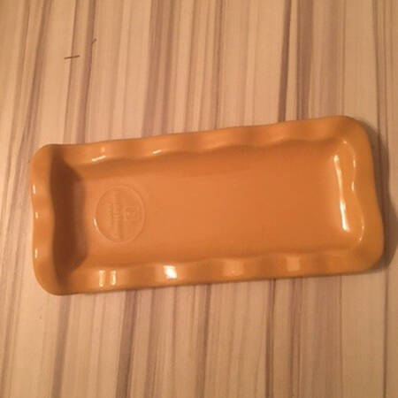 Citron Pastis (Yellow) Spoon Rest/Holder (Holds 1 Spoon)