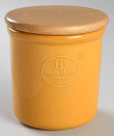 Citron Pastis (Yellow) Large Spice Jar & Lid