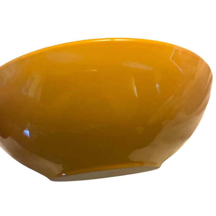Citron Pastis (Yellow) 8" Individual Pasta Bowl