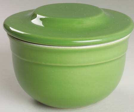 Vert (Green) Covered Butter Pot