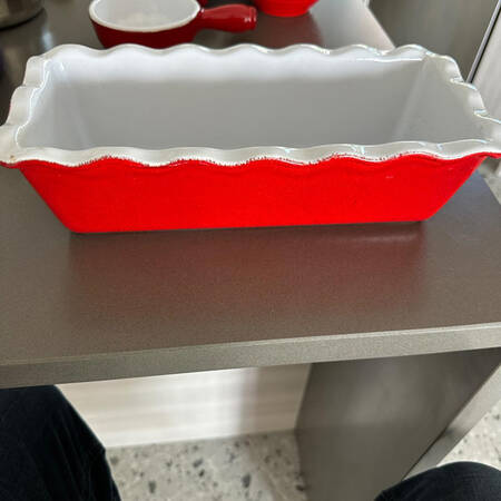 Cerise (Provencale Red) Loaf Pan