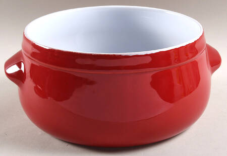 Cerise (Provencale Red) 4 Quart Round Casserole No Lid