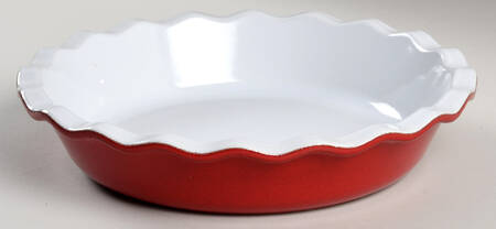 Cerise (Provencale Red) 10" Pie Baking Plate