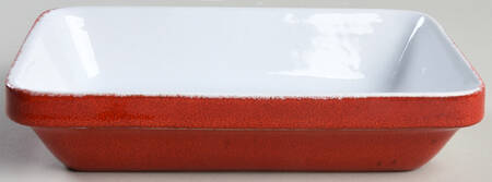 Cerise (Provencale Red) 7" Rectangular Baker