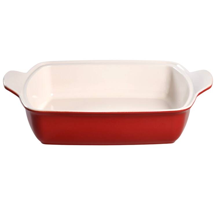 Cerise (Provencale Red) 2 Quart Rectangular Casserole No Lid