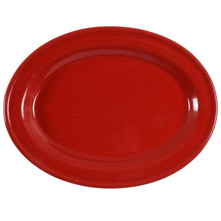 Cerise (Provencale Red) 11" Oval Serving Platter