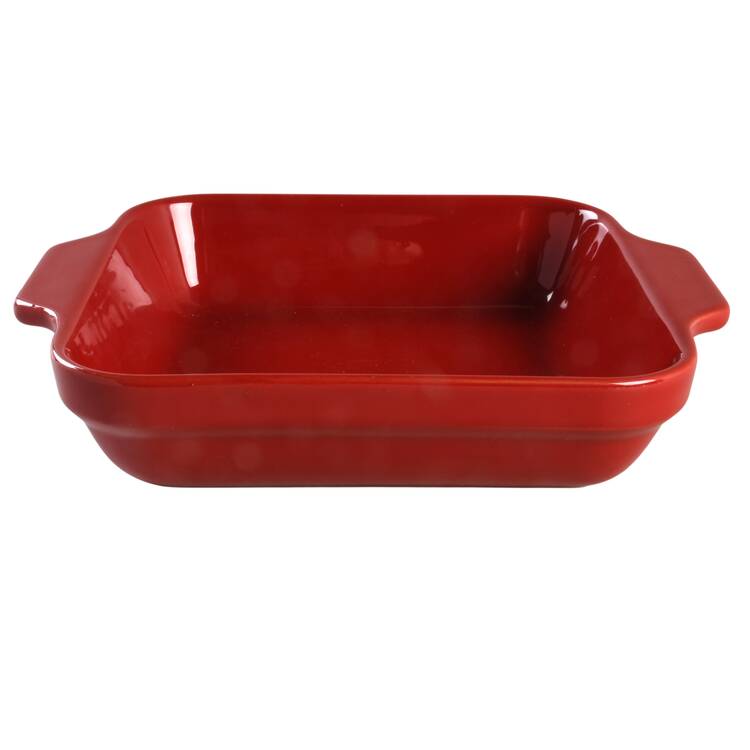 Cerise (Provencale Red) 9" Square Baker by Emile Henry