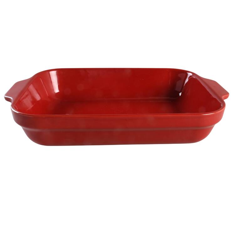Cerise (Provencale Red) 15" Rectangular Baker by Emile Henry