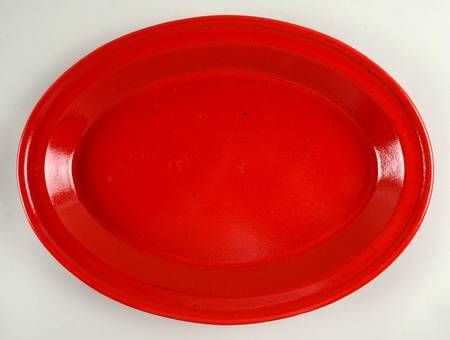 Cerise (Provencale Red) 15" Oval Serving Platter