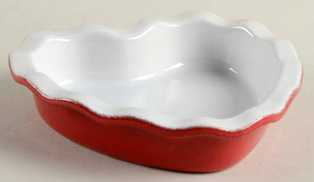 Cerise (Provencale Red) 6" Heart Baker