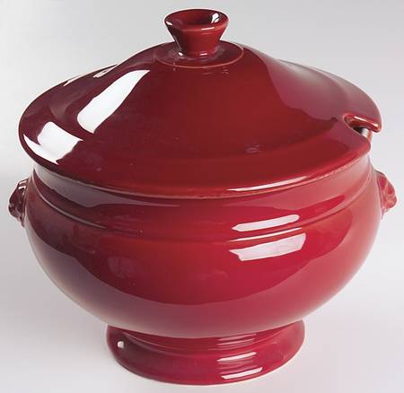 Cerise (Provencale Red) Tureen &  Lid