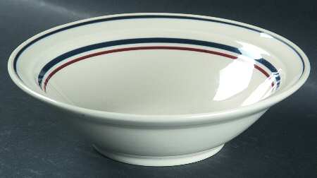Blue Chintz (Japan) Rim Cereal Bowl
