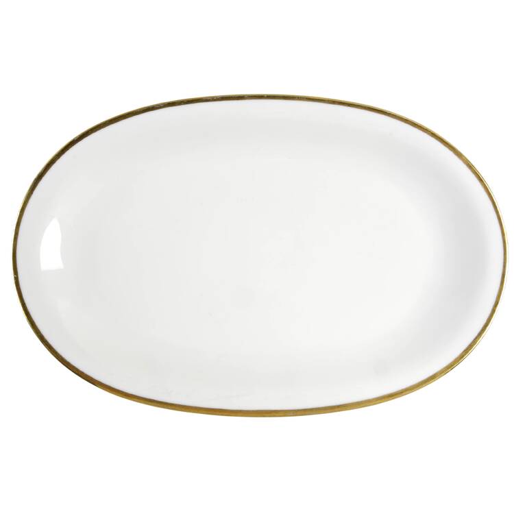W507 14" Oval Serving Platter